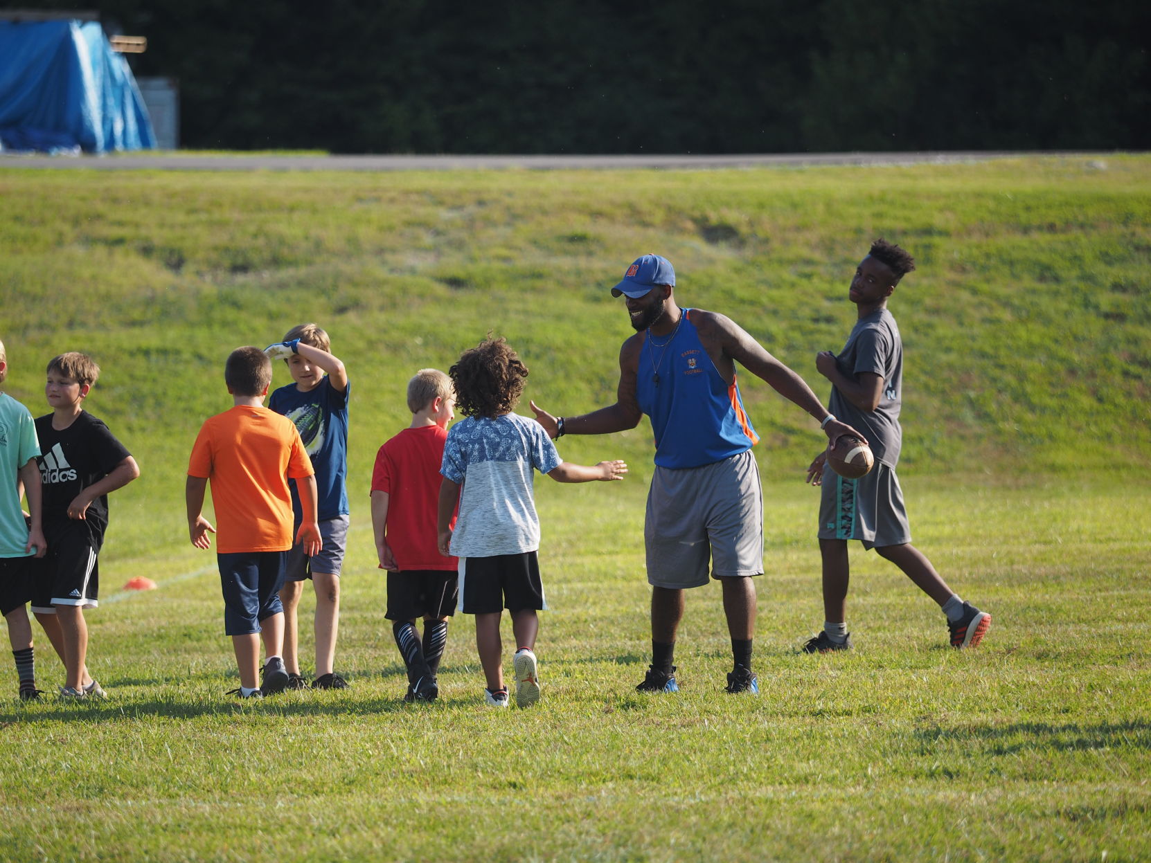 Bassett football camp